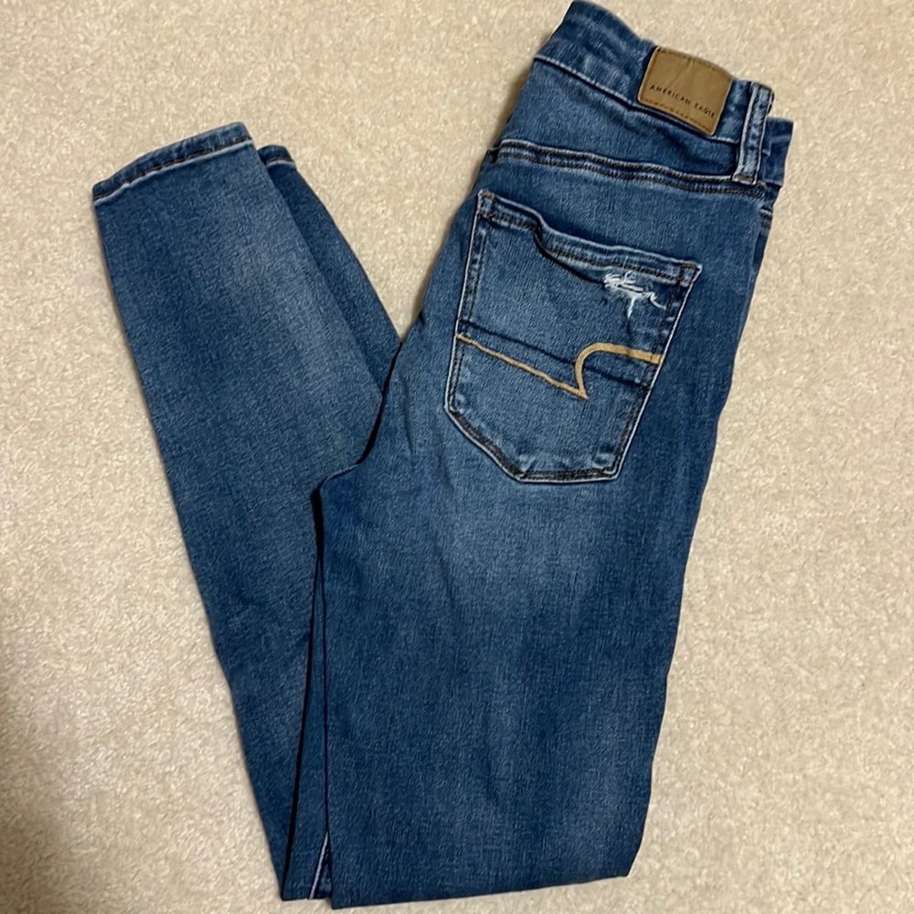American Eagle Next Level Stretch Curvy Super high rise Jegging jeans